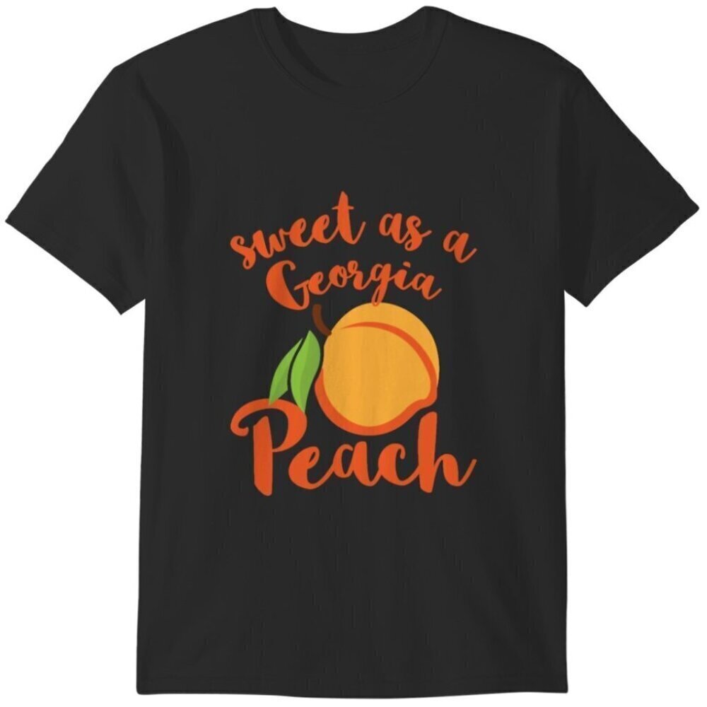 Sweet As Georgia Peach Retro Southern Pride Collector Classic Statement